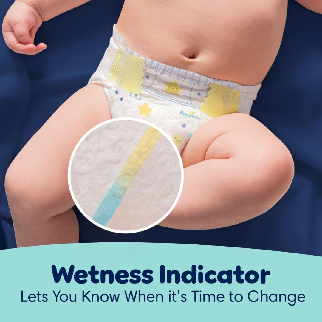 Pampers ZZZ Overnight Diapers, Size 7 (41+ lbs), 36 Count, Nighttime Protection Disposable Baby Diaper, Night Time Leak and Skin Protection