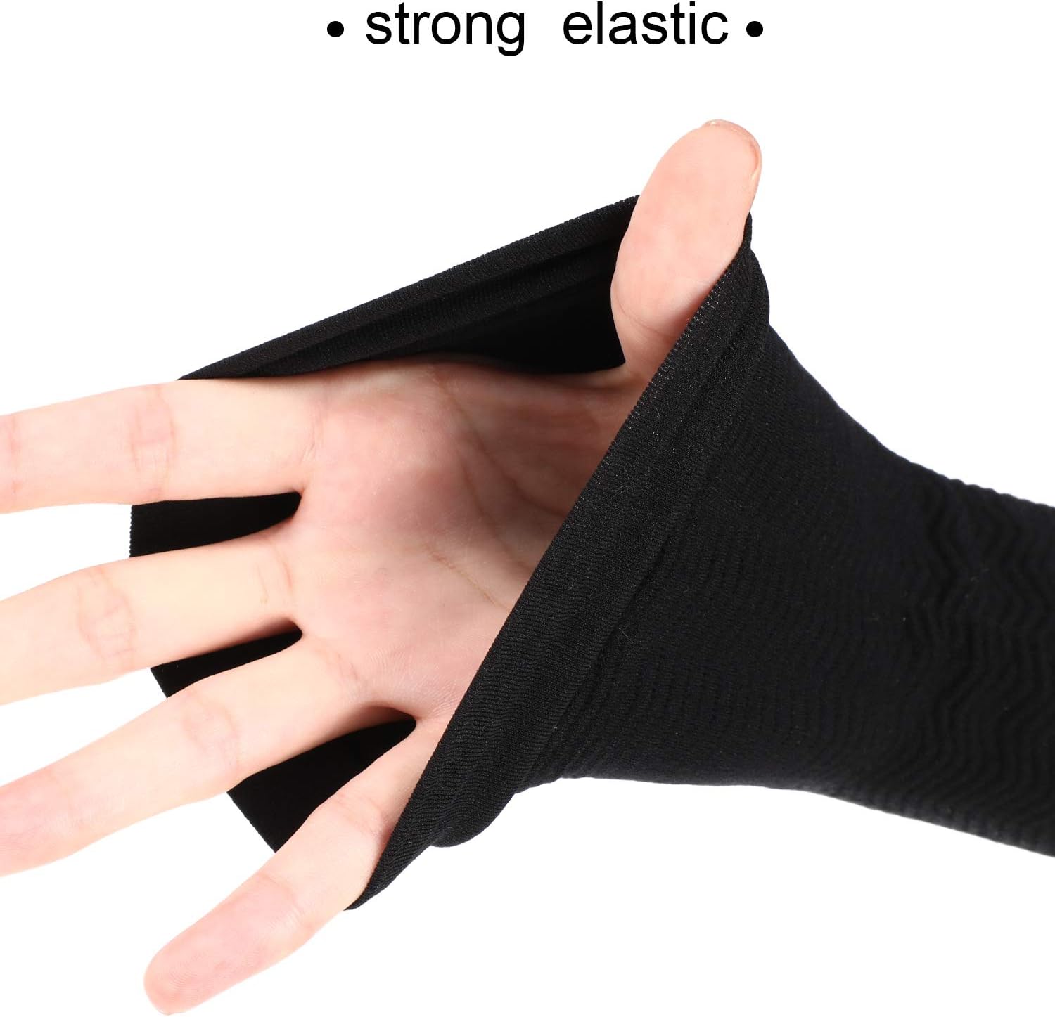 4 Pairs Slimming Arm Sleeves Arm Elastic Compression Arm Shapers Sport Fitness Arm Shapers for Women Girls Weight Loss (Black and Nude Color): Health & Personal Care