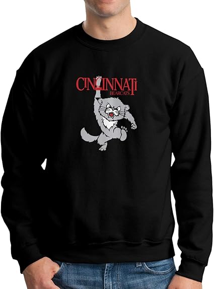university of cincinnati crewneck sweatshirt