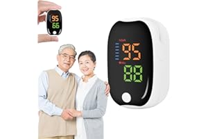 TALUODO Non Invasive LED Glucose Meter,2025 Upgraded Blood for Oxygen Monitor,Blood sugar monitor,Non-Invasive for Oxygen Monitoring Device (1)