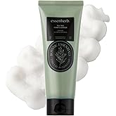 ESSENHERB Tea Tree Foam Cleanser – Korean Face Wash with AHA & Hyaluronic Acid for Sensitive, Dry Skin – Gentle, Hydrating Daily Cleanser for Pores & Blemish-Prone Skin (150ml / 5.07 fl.oz)