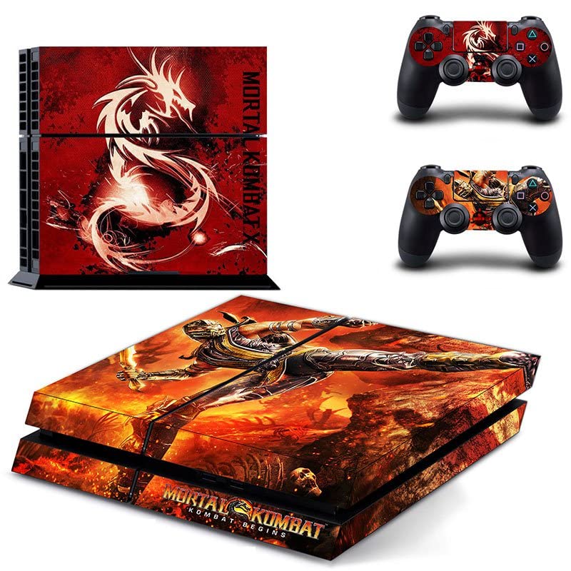 Game Mortal Scorpion Ninja Kombat Liu Kang Sub-Zero Smoke PS4