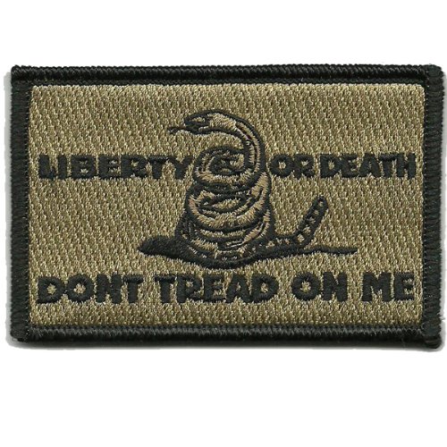 Shoulder Patch Culpeper Liberty Or Death - Coyote Tan