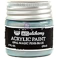 Prima Marketing Finnabair Art Alchemy Acrylic Paint 1.7 Fluid Ounces, Opal Magic Pink/Blue
