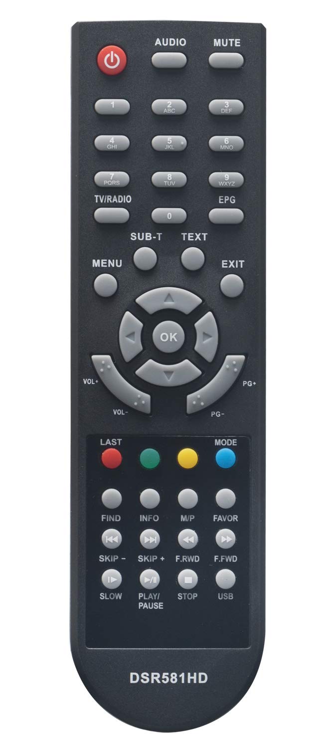 ALLIMITY DSR581HD Remote Control Replaced for Schwaiger Digital Satellite Receiver DSR 581 HD