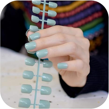 Amazon 簡単なネイルステッカーライトピンクキャンディフェイクネイルショートラウンドソフト事前に設計されたネイルのヒント簡潔な マニキュアアクセサリー簡単なdiyサロン製品p01 413 Fiery Tulip シール ステッカー 通販