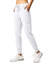 SANTINY Women's Joggers Pants Pockets Drawstring