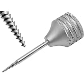 ARTMAN INSTRUMENTS Root Extraction Screw for Back Teeth &ndash; Dental Extraction Tool for Molar and Premolar Root Removal, Stainless Steel Surgical Instrument