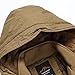 H.T.Niao Jacket8935C3 Men 's Korean Version of Leisure Plus Cotton(Khaki,Size M)