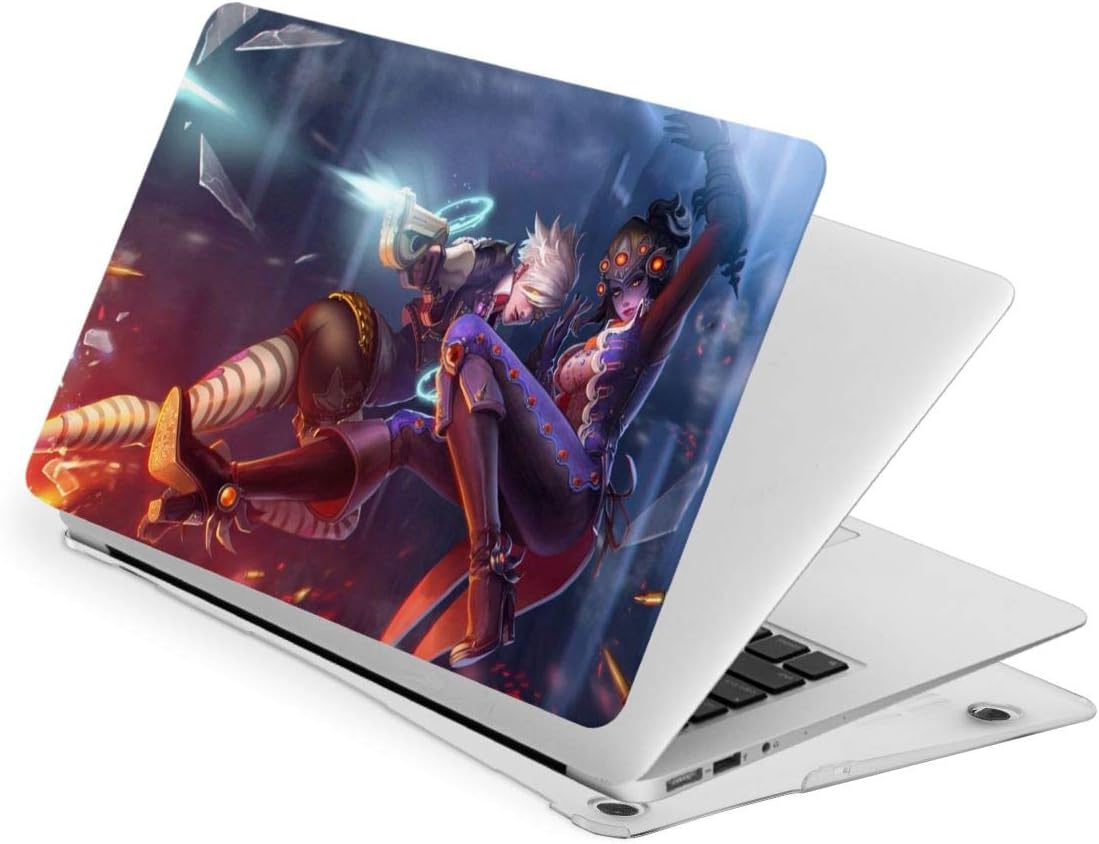 Overwatch Widowmaker Laptop Case MacBook Non-Slip Durable Waterproof Plastic Hard Shell Case,for MacBook New Air 13/Air 13/15 Inch/Touch 13/15inch PVC Laptop Protective Cover touch13