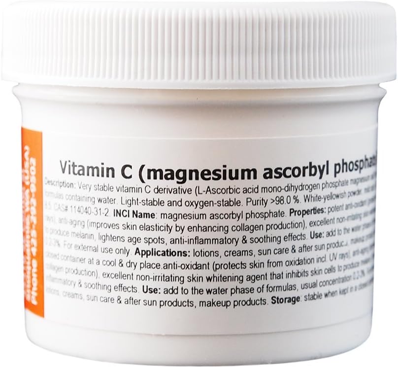 MakingCosmetics Vitamin C (magnesium ascorbyl phosphate) 1.0oz / 30g Cosmetic Ingredient