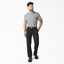 Dickies Mens 874 Flex Work Pants, Black, 38W x 32L US