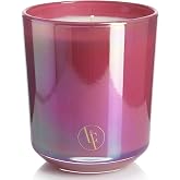 Bougies la Fran&ccedil;aise Scented Candle Jar, Blissful Rose | French-Made, Scented Candle Jar, 200 g, Approx. 40-Hour Burn Time, Decorative Glass Jar