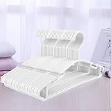 Northern Brothers Baby Coat Hangers 40 Pack White Non-Slip 26x15 cm view 7