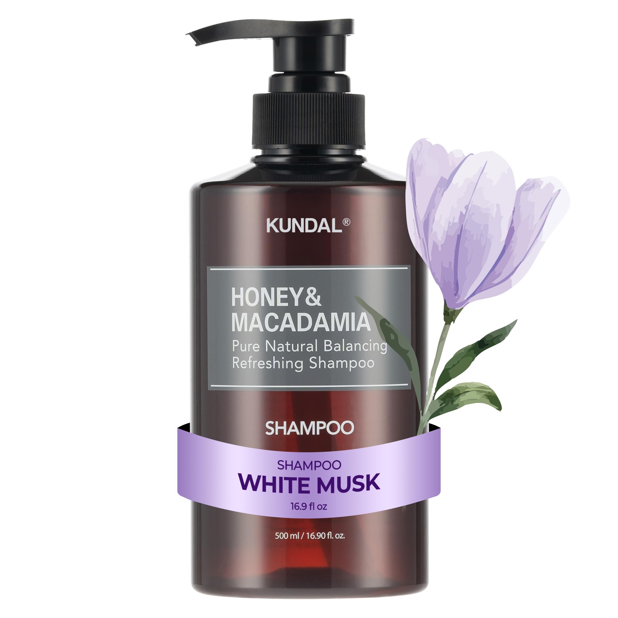 [KUNDAL] Nature Shampoo 500ml (White Musk) — image 1