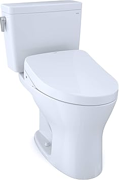 Amazon Com Toto Mw7463056csmga 01 Drake Washlet Two Piece Elongated Dual Flush 1 6 And 0 8 Gpf Dynamax Tornado Flush Toilet With Auto Flush S550e Bidet Seat Cotton White Home Improvement