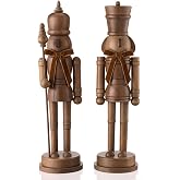 Weysat 2 Pcs Vintage Christmas Nutcracker Figure 10