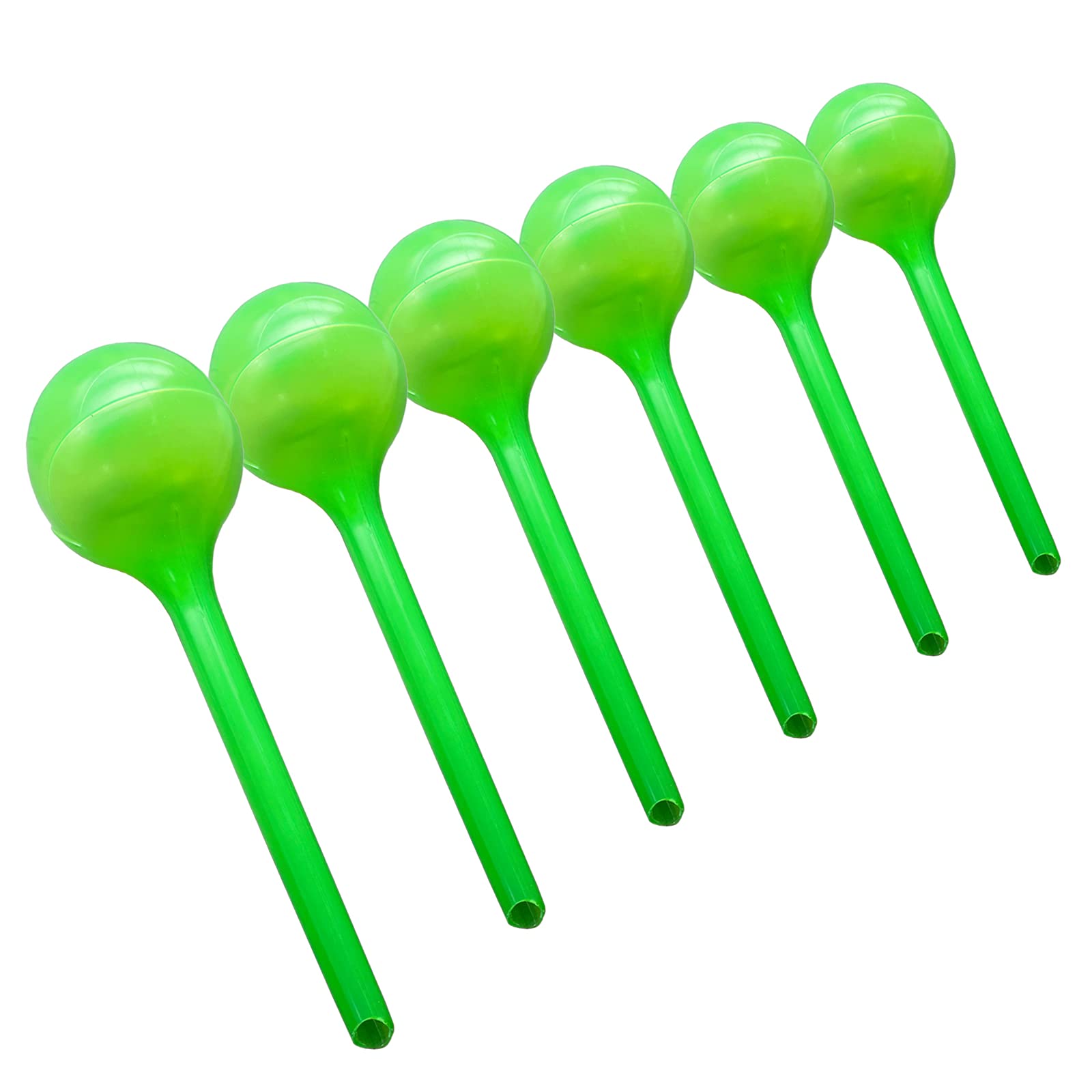 Artillen 6 Pcs Automatic Watering Device, Houseplant Plant Pot Bulbs, Garden Waterer, Drip Irrigation Device Self Watering System (Green)