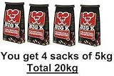 Big K 20kg Real Charcoal Briquettes for BBQ Barbecues Restaurant view 4