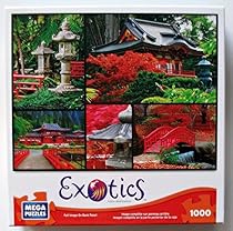Japanese Gardens 1000 Piece Exotics Mega Puzzle - Beautiful