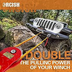 ORCISH 10 Ton Snatch Block, 22,000 LBS Capacity