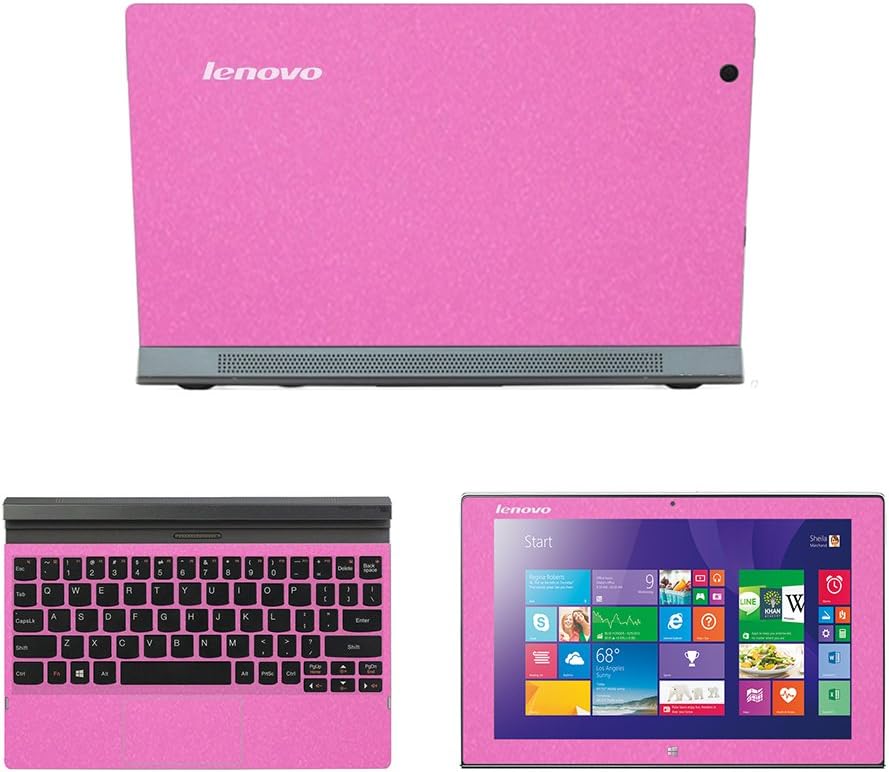 Sparkling Pink skin decal wrap skin Case for Lenovo Miix 2 10.1" Tablet