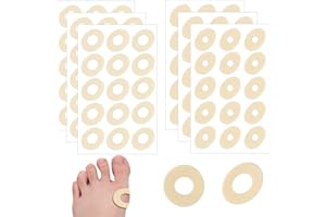 60 Pcs Corn Cushions, Corn Pads for Toes Latex Sponge Foot Callus Pads Self-Adhesive Foot Care Cushions Corn Protectors for M