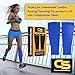 Calf Compression Sleeve - Running Leg Sleeves for Men & Woman - Helps Shin Splint Recovery - Calf Support & Leg Pain Relief - Improves Circulation - for Sports, Nurses, Maternity, Runners, Cycling