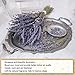 WGIA Natural Dried Lavender Bundles - Freshly Harvested Lavender Bunch Royal Velvet Decorative Flowers Bouquet for Wedding DIY Home Party & Valentine's Day Gifts - 1 Bundle Pack