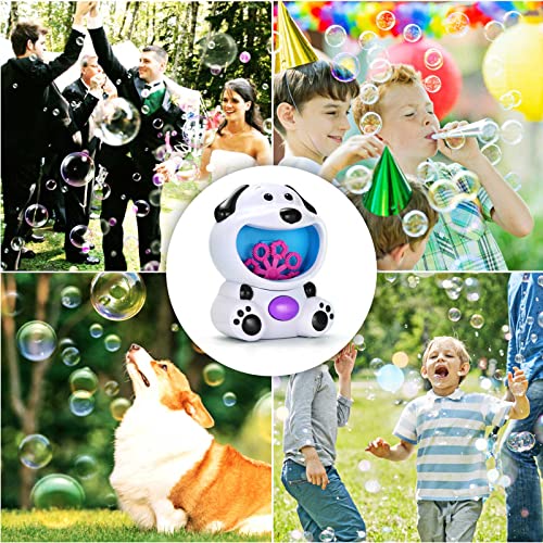 Kid Odyssey Bubble Machine, Dog Bubble Blower with 4 fl oz Bubble