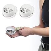 Stinger Decorative Fake Smoke Alarm Secret Safe Box with Hidden Compartment, Hidden Storage Security Solution, to Conceal and stash Jewelry, Cash, Watch, Coins, Car Keys (2 Packs)
