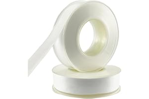 XNTONG - 2 Rolls Teflon Tape 3/4 Inch (W) x 788 Inch (L), PTFE Plumbers Tape, Thread Seal Tape, Pipe Seal Tape for Leak Prevention at Faucet Connections, Pipes, Shower Heads, and Drain Pipes