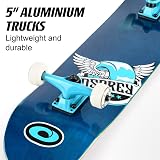 Osprey Complete Skateboard 31 x 8 Double Kick Skateboard Pride Design view 4