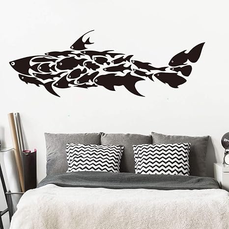 90x31cm, pegatinas de pared para encimeras de cocina, arte de tatuaje