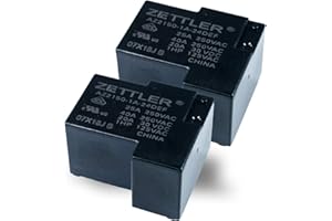 American Zettler AZ2150-1A-24DEF 40A SPST 24 VDC PCB Mount Sealed Relay (Pack of 2)