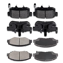 cciyu D914 D1086 8pcs Front & Rear Ceramic Brake