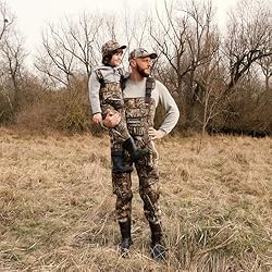 DaddyGoFish Neoprene Chest Waders for Kids and