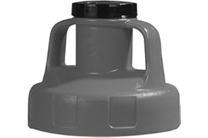 Oil Safe Utility Lid - Multipurpose | Pouring Control | Industrial Grade | Heat-resistant | 10 Different Colors - Grey