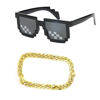 WSKEN Pixel Glasses Mosaic Sunglasses Thuglife Egypt Ubuy