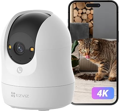 C6N G1 4K Überwachungskamera Innen, 2,4/5 GHz WLAN Baby Kamera