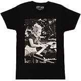 Lady Gaga Joanne Piano Black T-Shirt