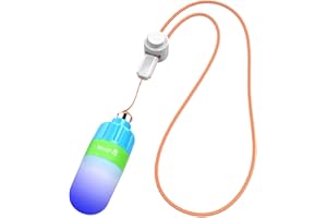 WINDFIRE Scuba Dive Signal Lights Night Diving Flashing Marker Lamp, High Visibility Diving Tank Light Mini Dive Beacon with Flashing and Constant Modes for Underwater Diving(Blue)