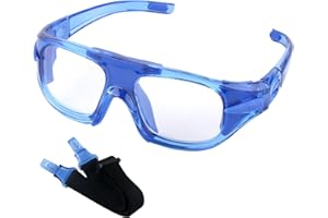 GGBuy Basketball Sport Glasses with Elastic Wrap Strap Kids Soccer Eyewear Goggles
