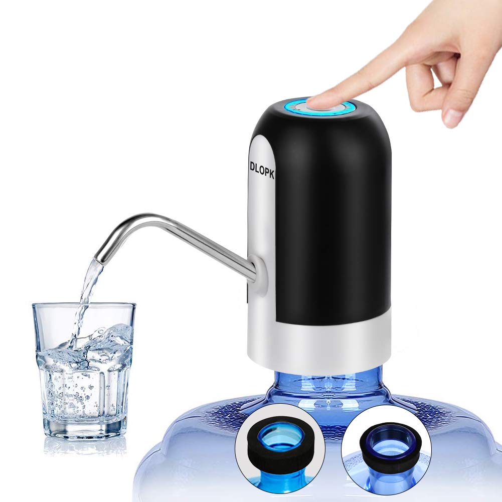 DLOPK Water Pump Dispenser. USB Charging Distributor. Removable and Convenient to use in Bottled Water.