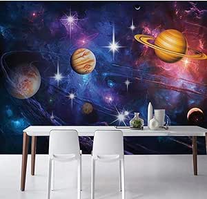 Ksyklys Mural de Pared Papel Pintado de Foto 3D Universo Cielo
