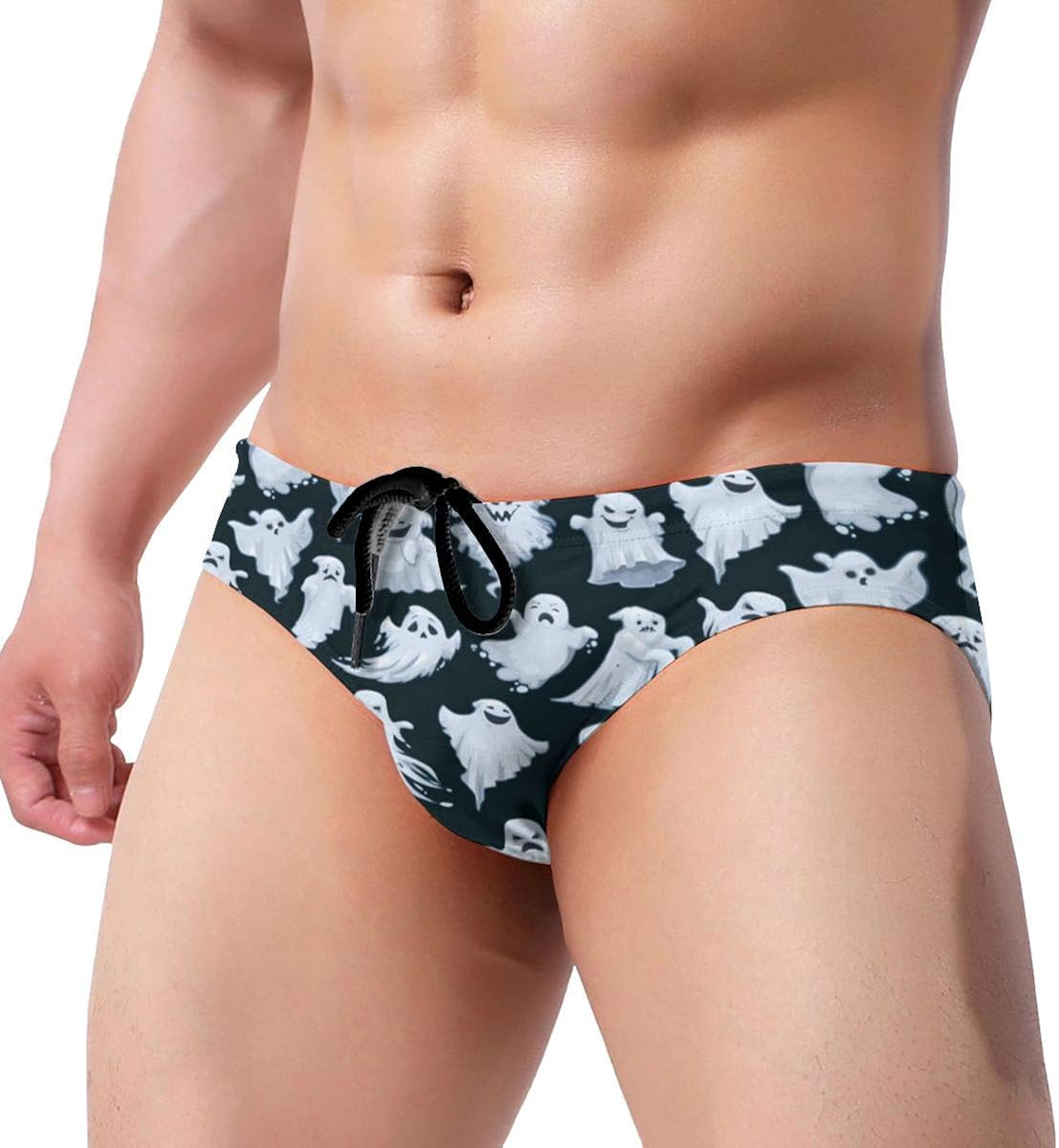 SEOBEAN Costume Da Bagno Da Uomo, Costume Da Bagno, Boxer, Costume Da Bagno 2635 Blu/rosso/blu M - Foto 2