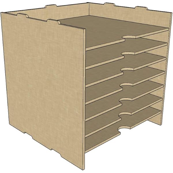12 X 12 Inch Paper Storage Unit For Craft Etc Fits Ikea Kallax