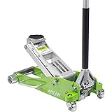 Arcan 3-Ton Quick Rise Aluminum Floor Jack with Dual Pump Pistons & Reinforced Lifting Arm (A20018)