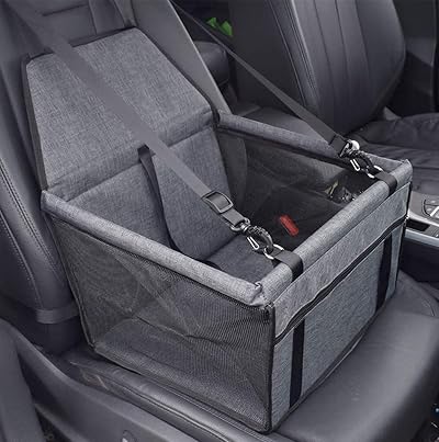 Wodondog Dog Car Booster Seat 40x32x25cm Oxford Cloth Small Pets Travel Carrier