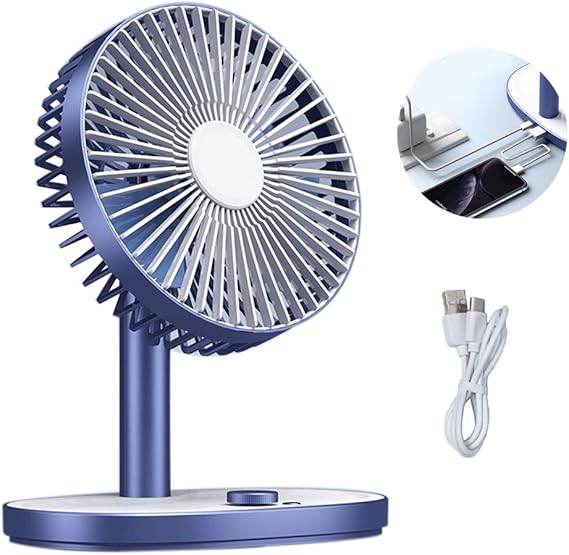 USB Desk Fan Small Fan Student Dormitory with Mini Portable